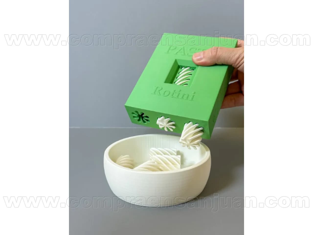 Juego Sensorial De Fideos 3d Con Caja, Cuenco Y Tenedor