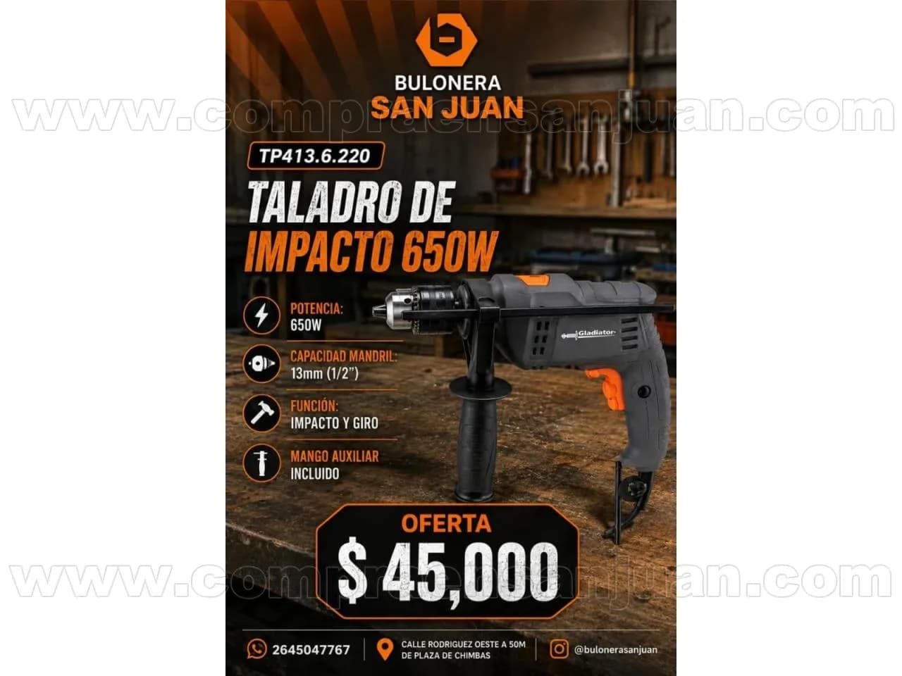 Oferta Taladro 13 Mm