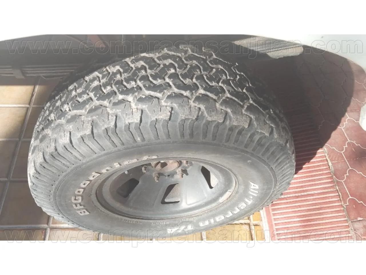 6 Cubiertas Bfgoodrich 32x1.5 R15 (sin Llantas)
