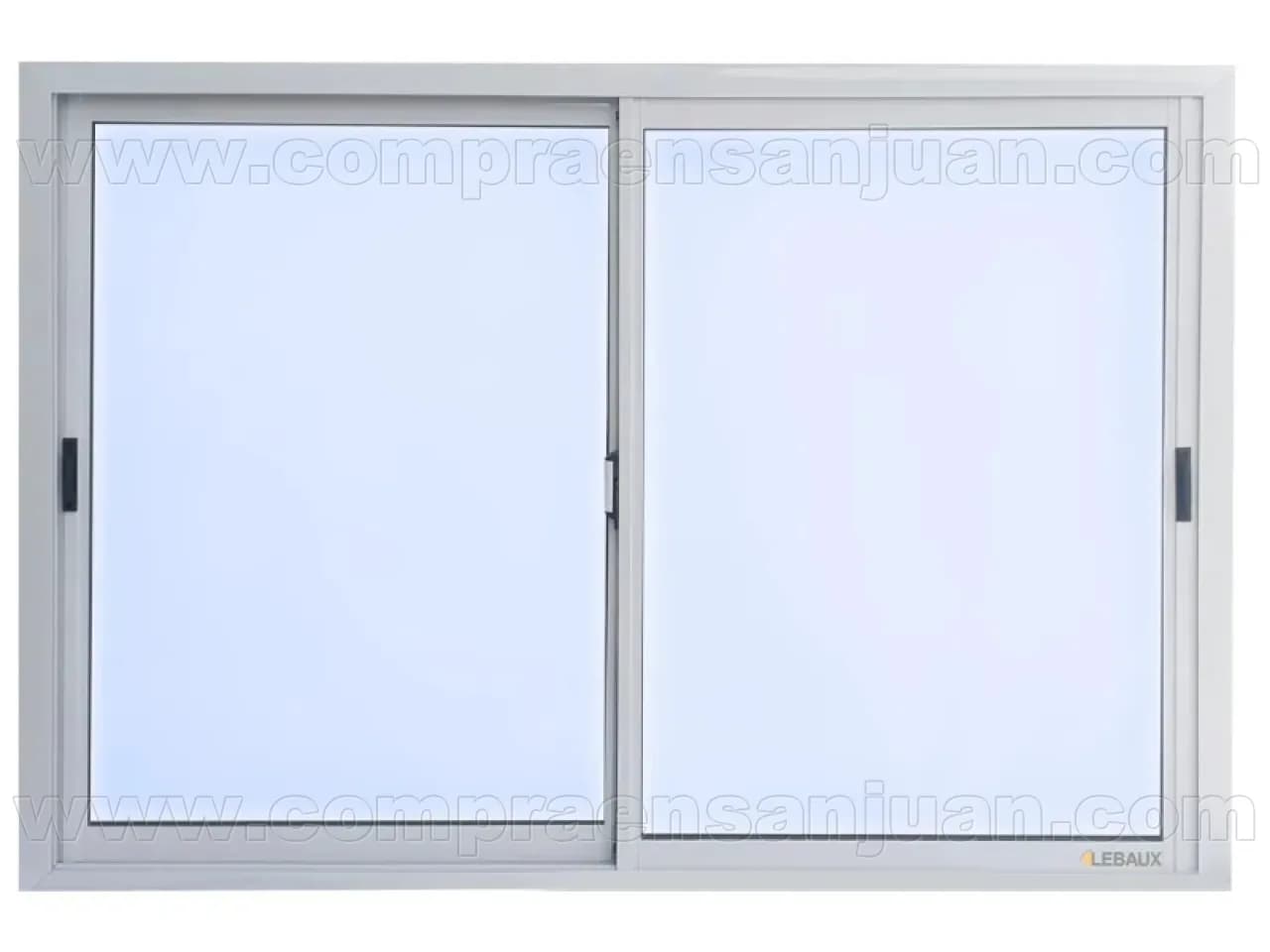 Ventana Aluminio Blanca 110 X 150