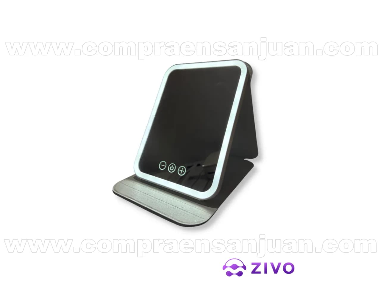 Espejo Maquillador Portatil Led